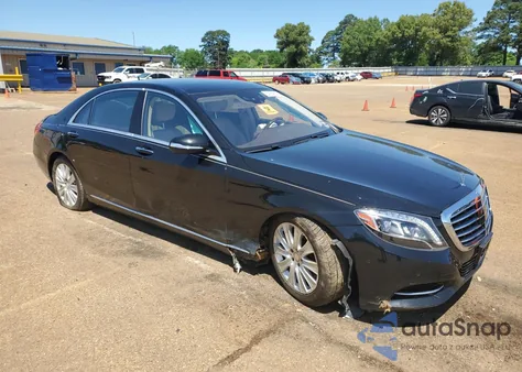 2015 Mercedes-Benz S 550 from USA, damaged, VIN WDDUG8CB8FA132215